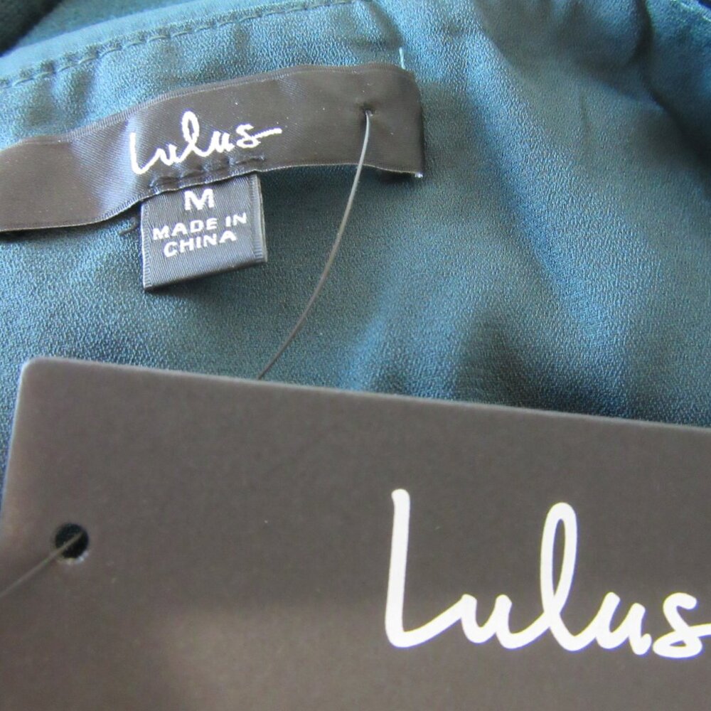 Lulu's Deep Green Formal Maxi Dress - Picture 4 of 4